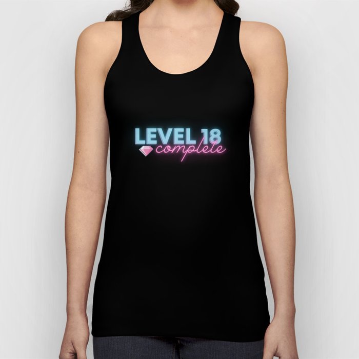 Level 18 Complete | 18th Birthday Gift Tank Top