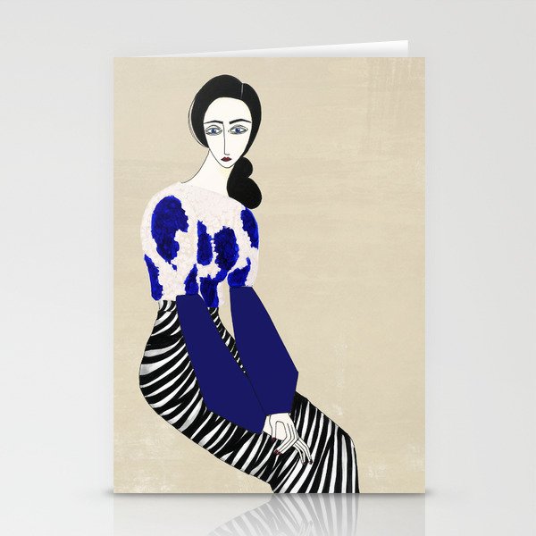 Henri Matisse inspired fashion #3 Stationery Cards