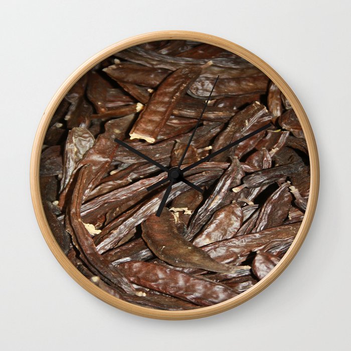  Harvested Carob Pods - Haripur Wall Clock