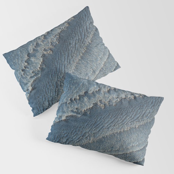 martian-made crater ripples | space 015 Pillow Sham