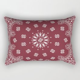 Bandana - Boho - Hippie Style  Rectangular Pillow