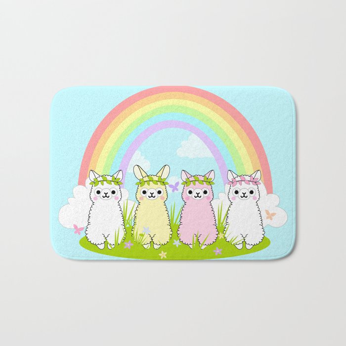 Alpaca Paradise Bath Mat