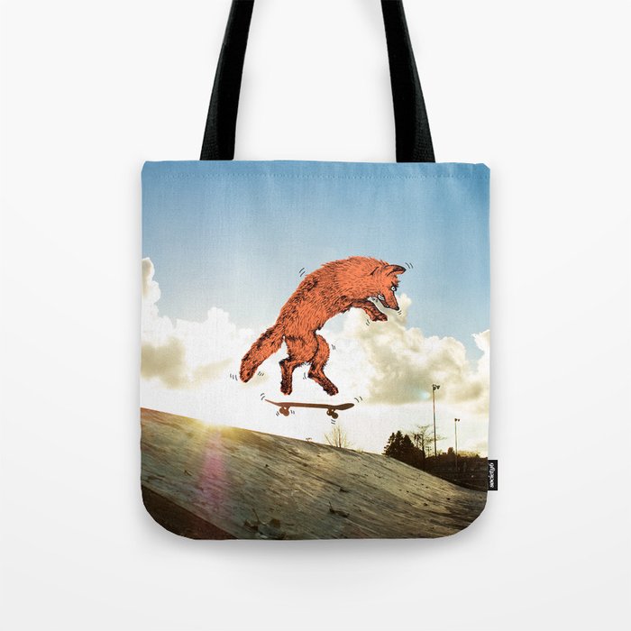 Skateboard FOX! Tote Bag