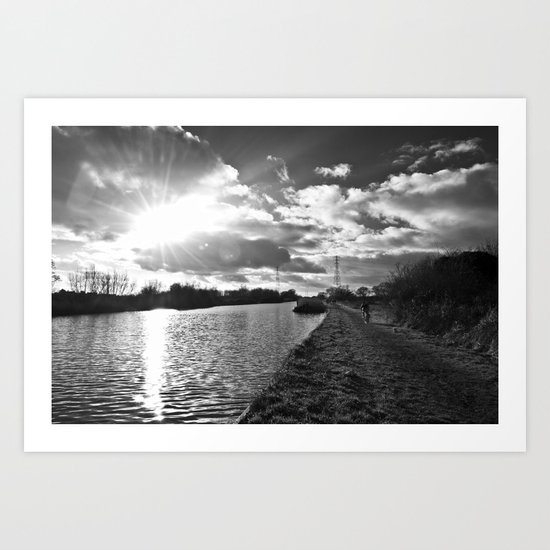 canal life... Art Print