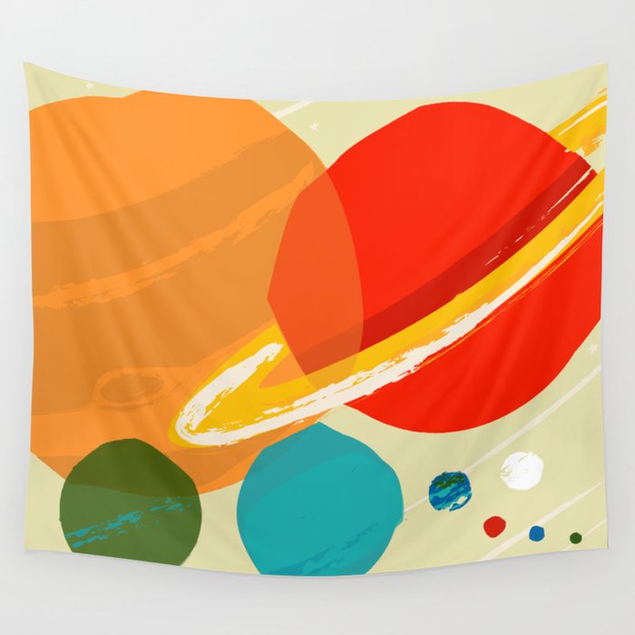 The Planets Wall Tapestry