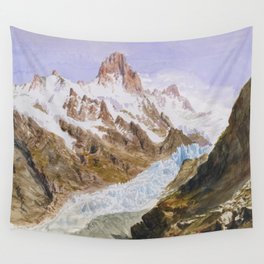 Schreckhorn, Eismeer By John Singer Sargent Wall Tapestry