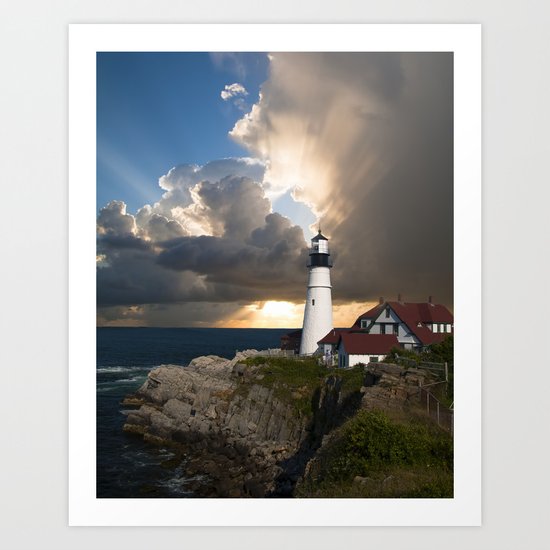 Lighthouse Art Print