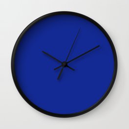Royal Blue Wall Clock