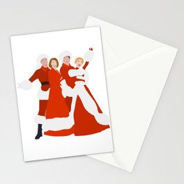 White Christmas Stationery Card