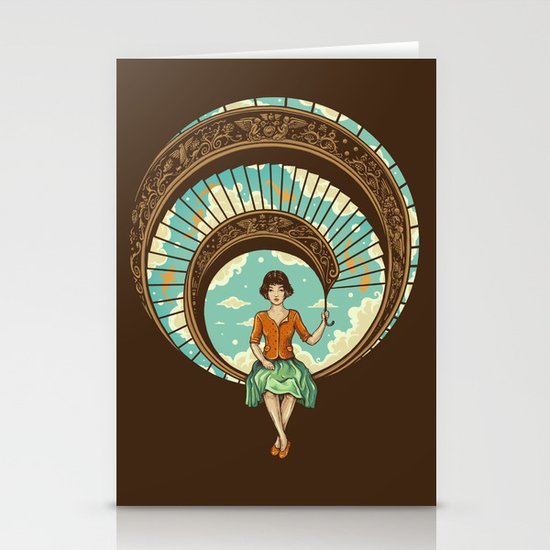 Welcome to My World Stationery Cards