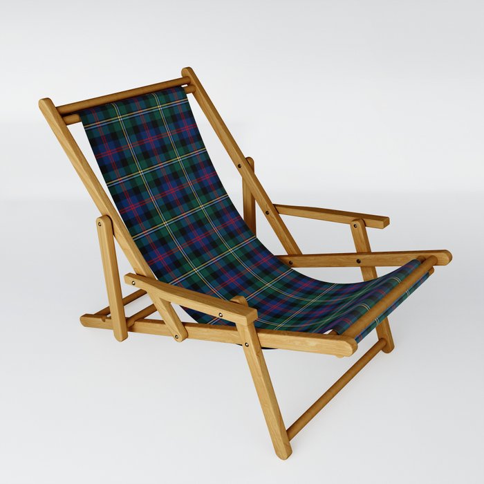 Clan Malcolm Tartan Sling Chair