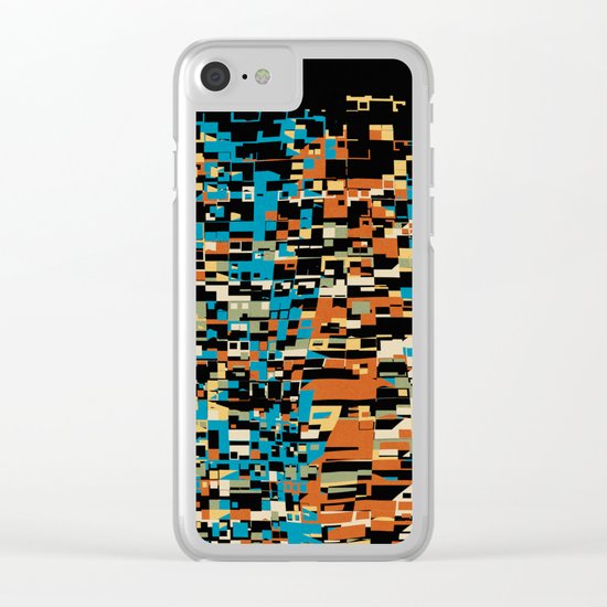 City At Night Clear iPhone Case