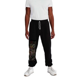 Zodiac Abstract Signs in the Night  Sweatpants