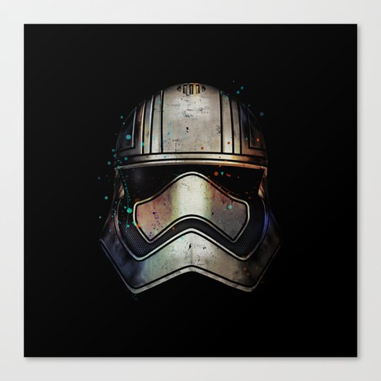 Captain Phasma Shadow Canvas Print