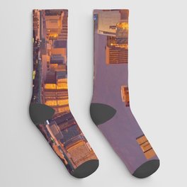 Golden Los Angeles Socks