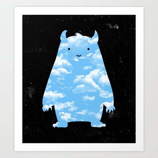 Mr. Sky Art Print