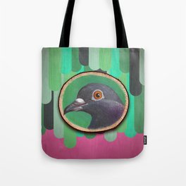 Pigeon Portrait Tote Bag