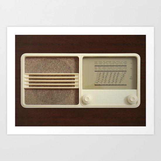 Vintage Sounds Art Print