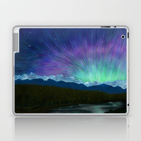 Arctic Aura - Painting Laptop & iPad Skin