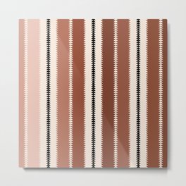 Southwestern Stripes XV Metal Print