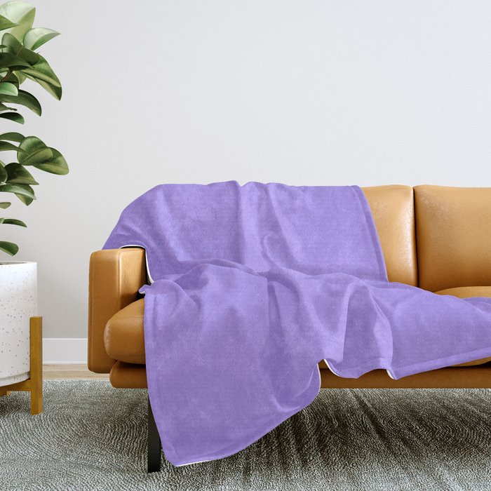 Lilac throw store blanket