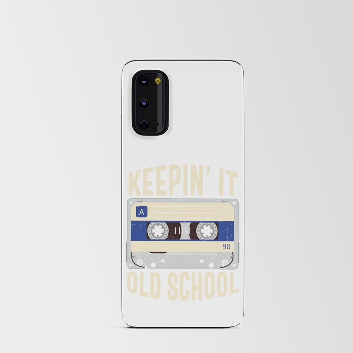 Keepin' It Old School Cassette Tape Retro Android Card Case