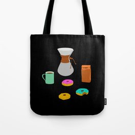 Donuts and Coffee Tote Bag