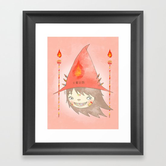 PAULLY POTTER - LICENSED WIZARD Framed Art Print