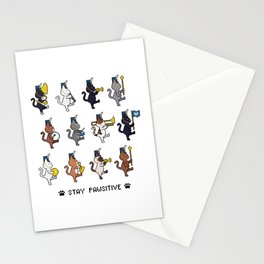 Stay Pawsitive Stationery Card