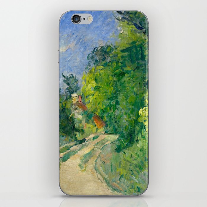Bend in the Road through the Forest by Paul Cézanne iPhone Skin