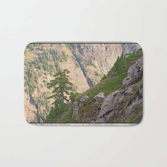 SHUKSAN ARM IN MORNING LIGHT FROM KULSHAN RIDGE Bath Mat
