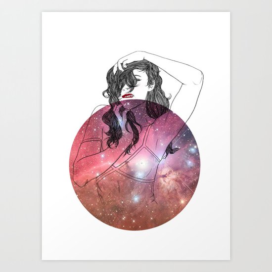 We are All Made of Stardust #2 Art Print