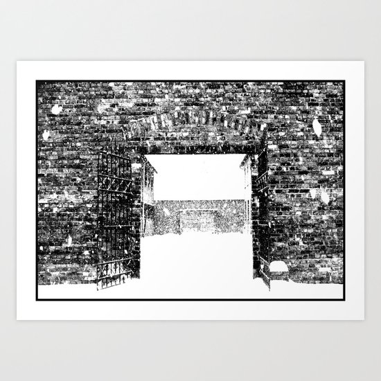 Gates Art Print