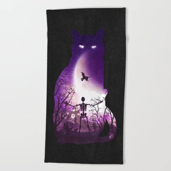 Fright Night Beach Towel