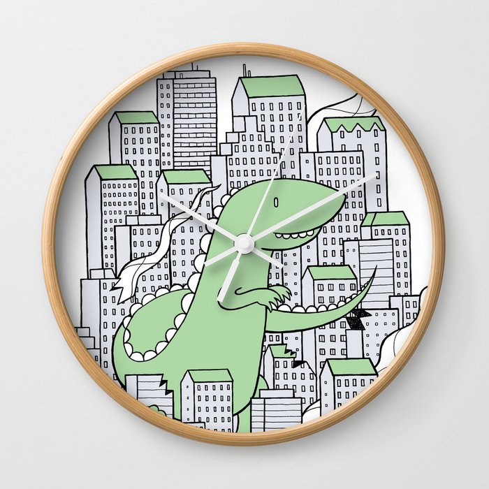 Godzilla Wall Clock