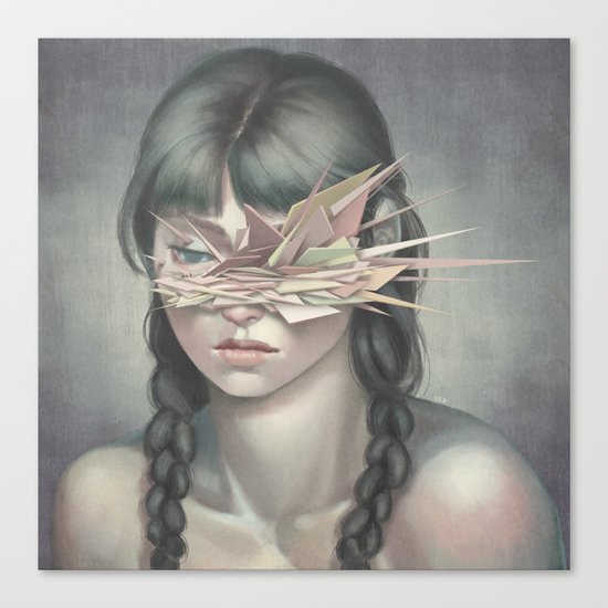 Vertices 03 Canvas Print