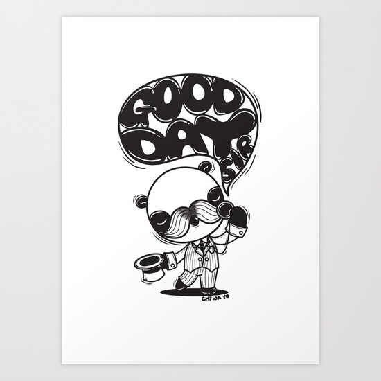 Mr. Euro-Panda Art Print