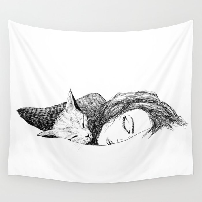 Time to sleep Wall Tapestry