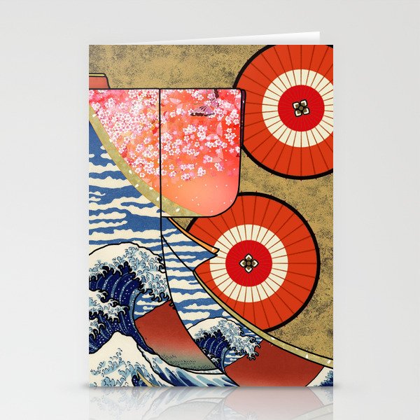 Kimono Japan Stationery Cards