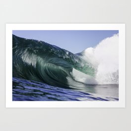 Beautiful Wave at Copacabana - Rio de Janeiro -Brazil Art Print