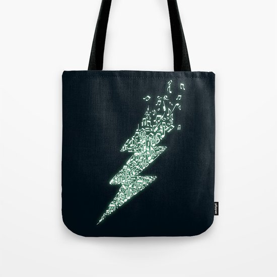 Electro music Tote Bag
