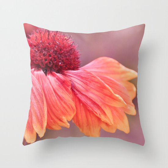 open your heart... Throw Pillow