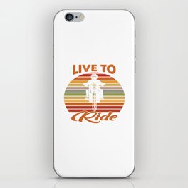 Life To Ride iPhone Skin