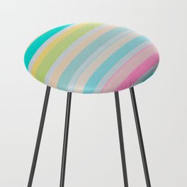 Colorful lines Counter Stool