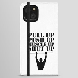 PUSH UP iPhone Wallet Case