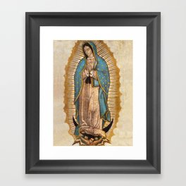 Virgin Guadalupe Framed Art Print