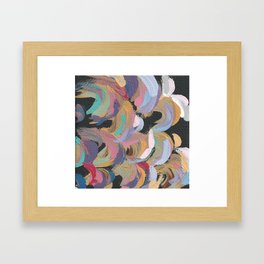 Party Plumes Framed Art Print
