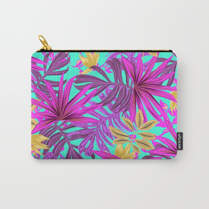 florals Carry-All Pouch