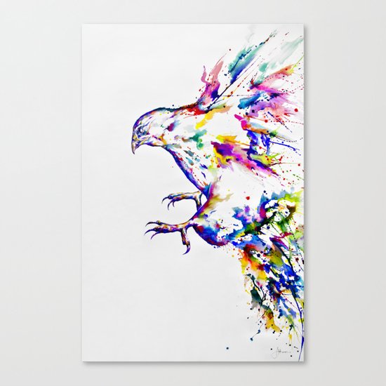 Descent Canvas Print