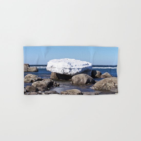 Perched on the Boulders Hand & Bath Towel